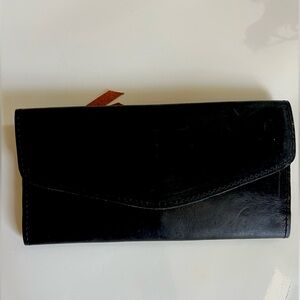 Hailu Wallet by ABLE in black/cognac